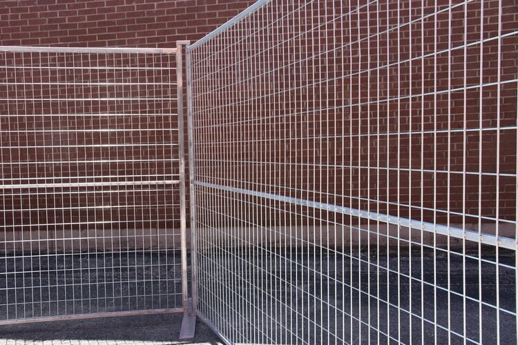 metal temporary fence panels canada