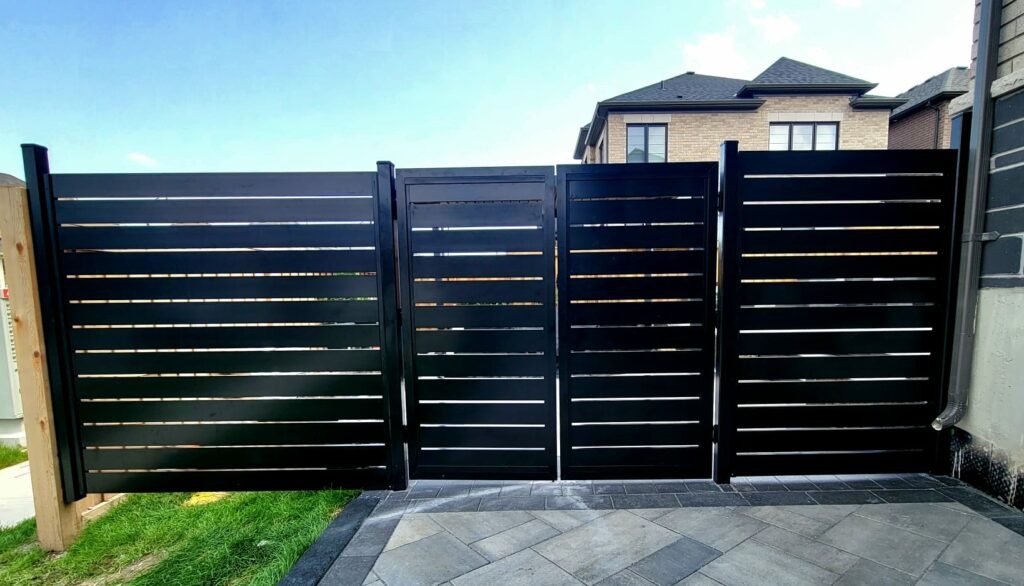 metal fence panels canada